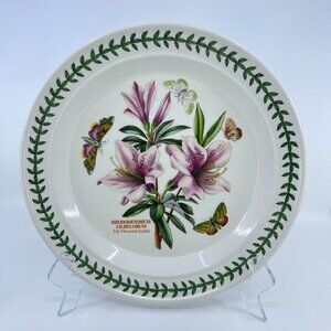 vintage portmeirion botanic garden rhododendron lily flowered azalea dinner plat
